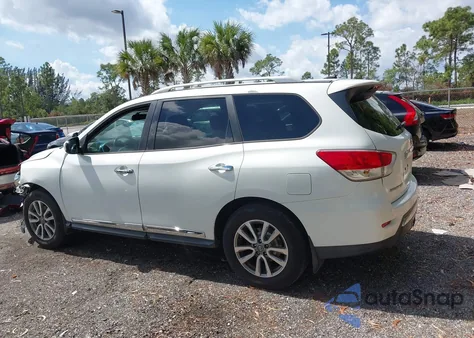 2013 Nissan Pathfinder Sl из США, поврежденный, VIN 5N1AR2MN0DC689386